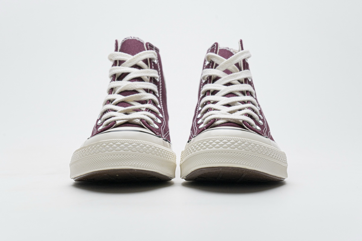 Converse Chuck 70 HI Dark Burgundy Black Egret  162051C