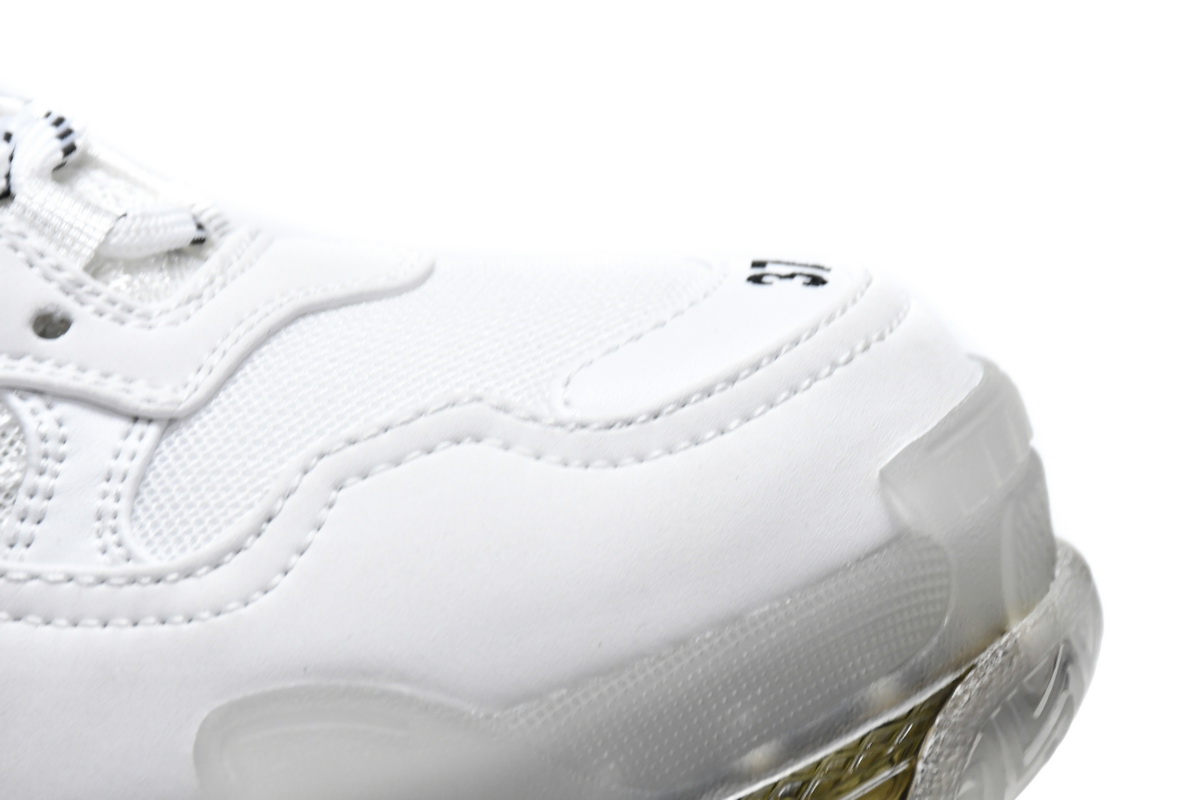 Ba***ci*ga Triple S White Carbon Ash  544351 W0901 9001