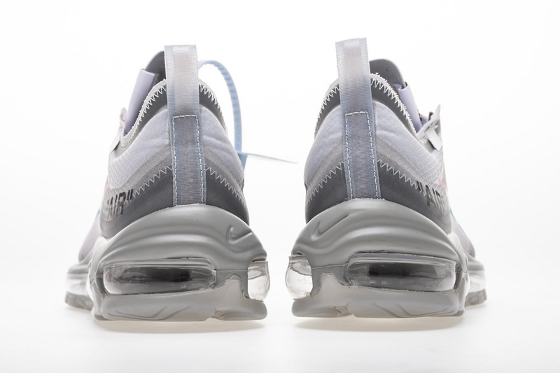 OFF WHITE X Nike Air Max 97 “Wolf Grey Menta” AJ4585-101