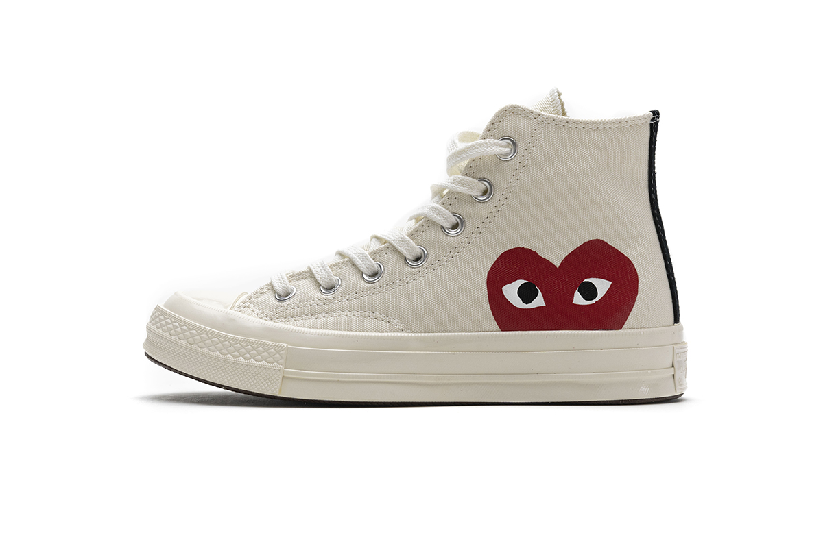 CDG Play x Converse Chuck Taylor All Star 70 High Top  150205C