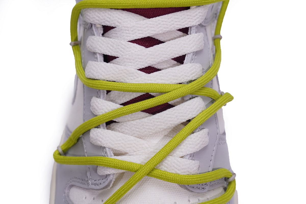 OFF WHITE x Nike Dunk SB Low The 50 NO.8   DM1602-106