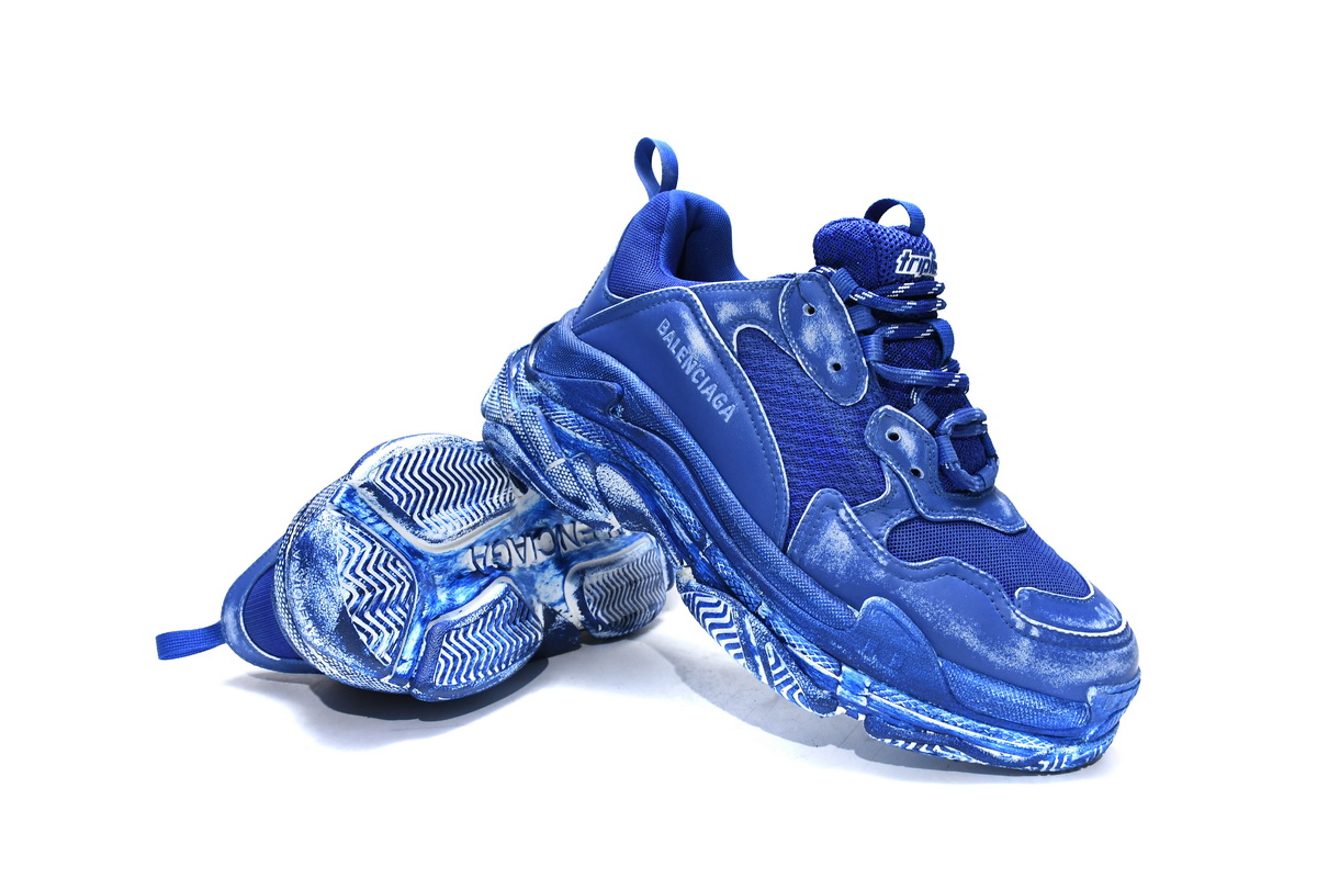 Ba***ci*ga Triple S Blue  536737 W3CN3 4900