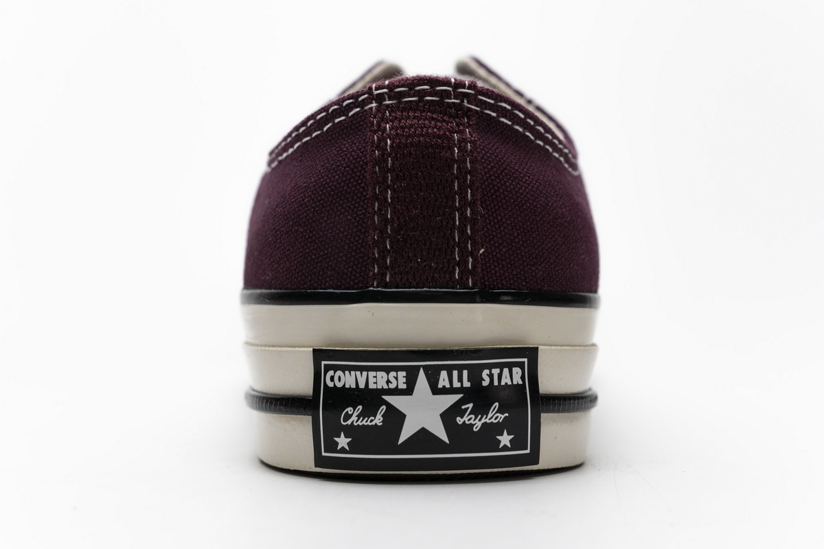 Converse Chuck 70 OX Dark Burgundy Black Egret  162059C