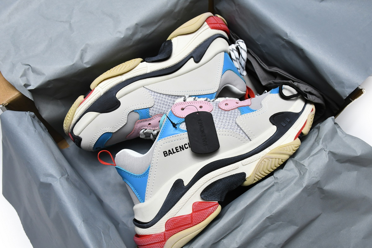 Ba***ci*ga Triple S Tide Pink  524039 W09OH 4196