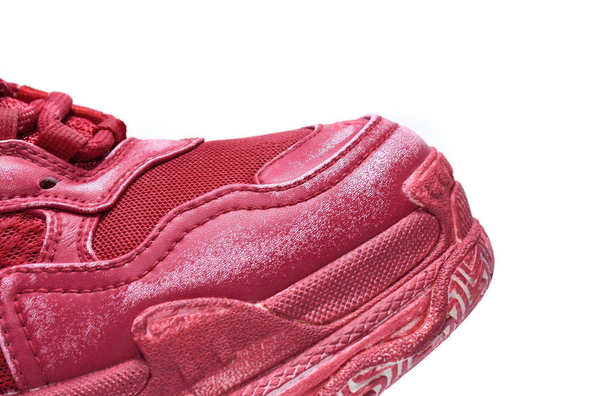 Ba***ci*ga Triple S Red  524039 W3CN3 6000