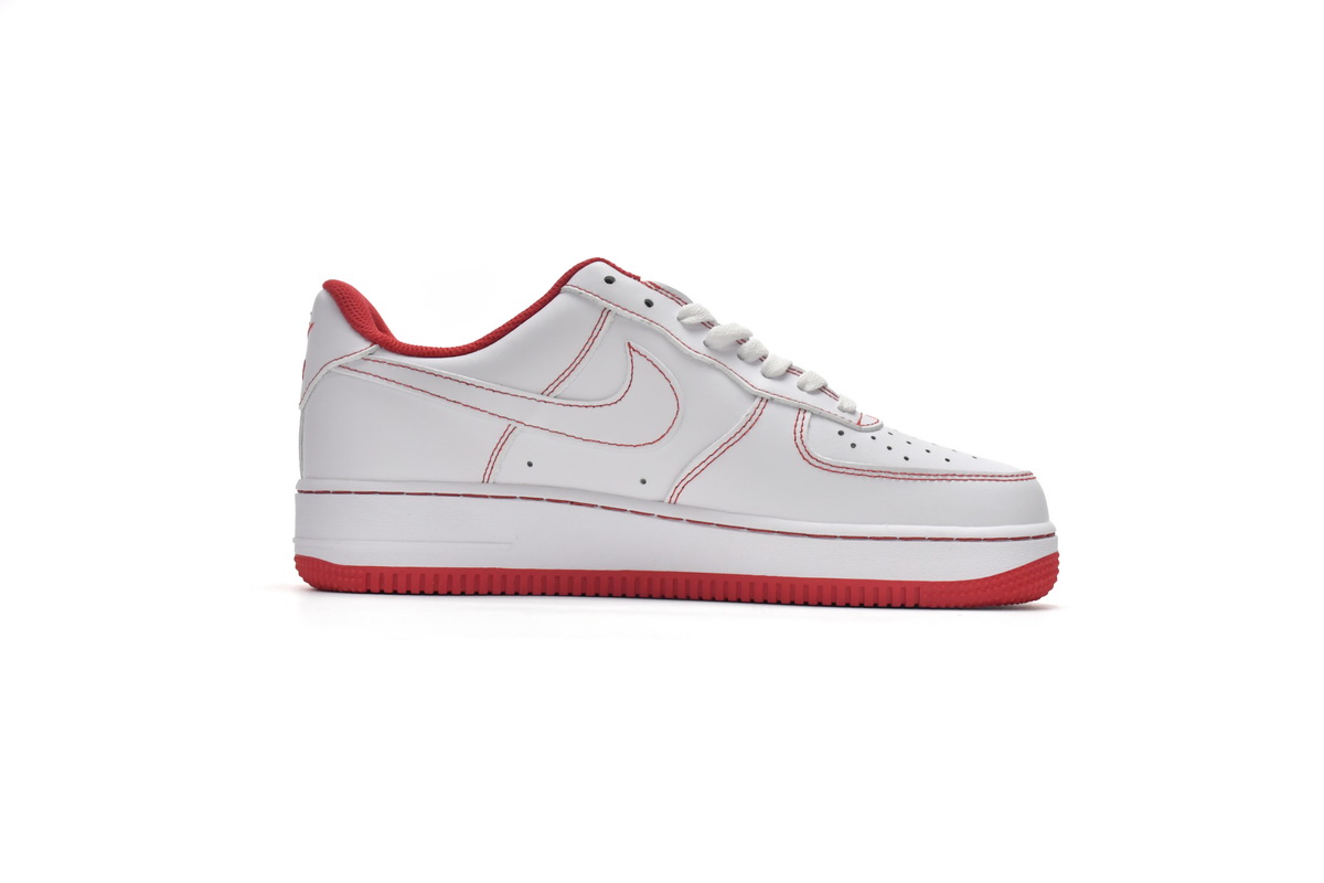 Nike Air Force 1 Low Contrast Stitch Red   CV1724-100