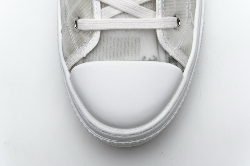 Dior B23 Oblique Transparency High H565 White Black