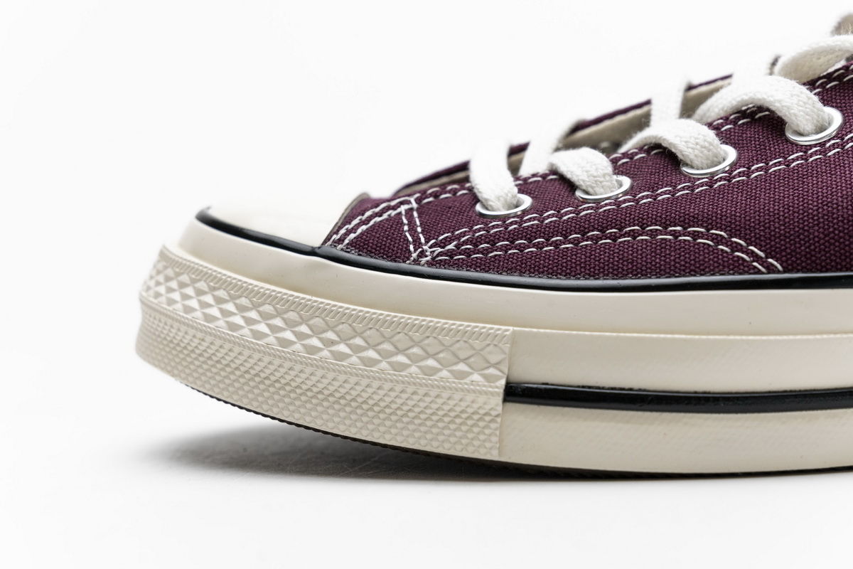 Converse Chuck 70 OX Dark Burgundy Black Egret  162059C