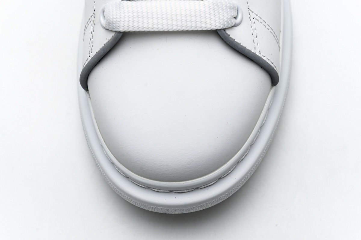 Alexander McQueen Sneaker White Grey  553770 9076