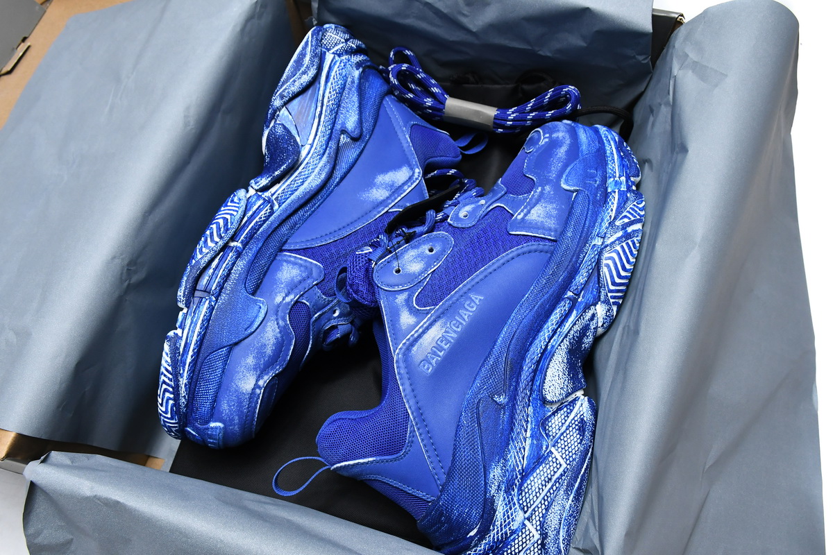 Ba***ci*ga Triple S Blue  536737 W3CN3 4900
