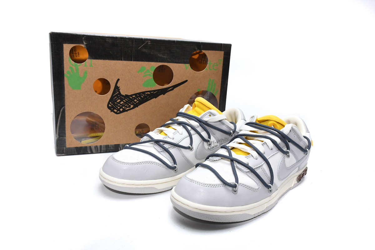 OFF WHITE x Nike Dunk SB Low The 50 NO.41  DM1602-105