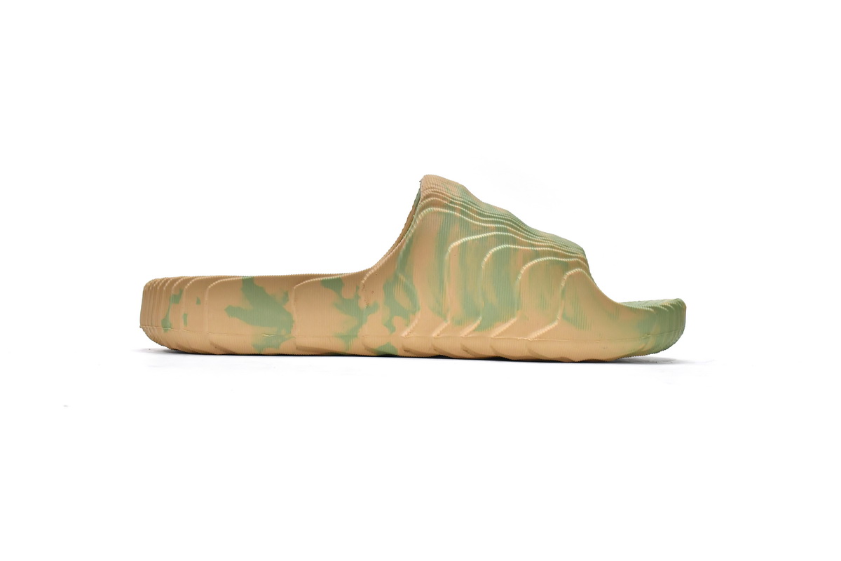 adidas originals Adilette 22 Slides Magic Lime Desert Sand  GY1597