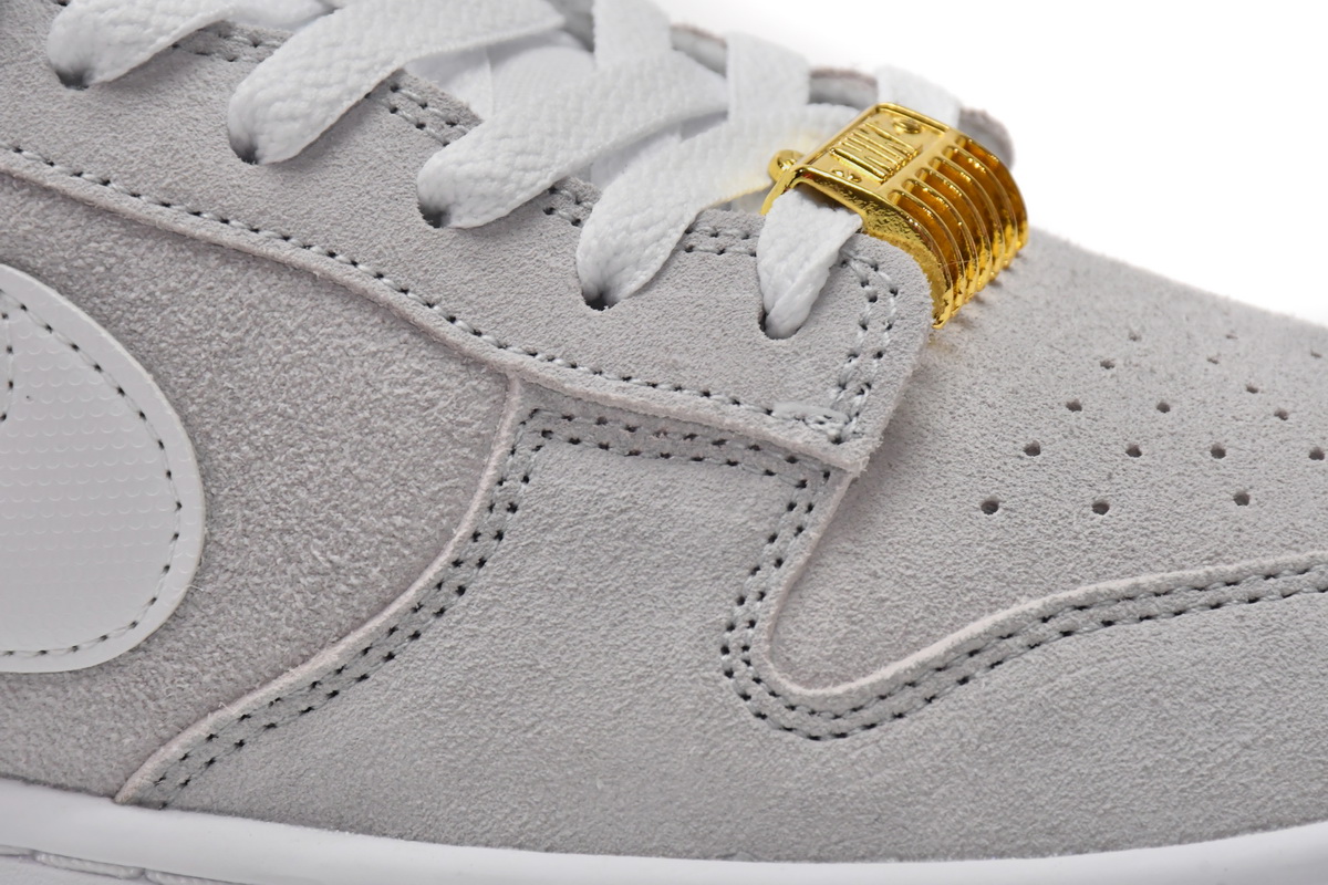 Nike Dunk Low Barber Shop - Grey   DH7614-500