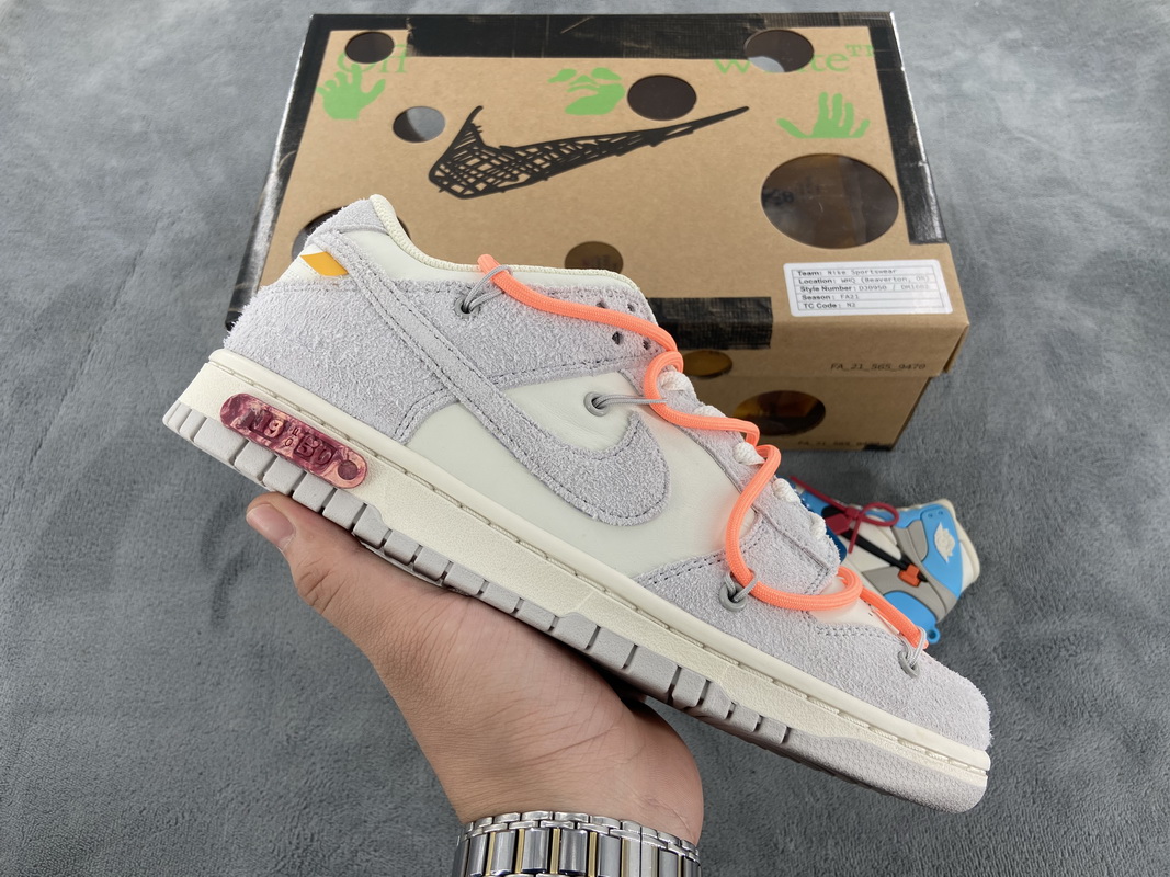 OFF WHITE x Nike Dunk SB Low The 50 NO.19  DJ0950-119