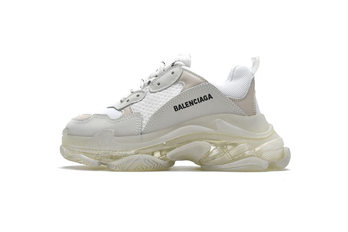 Ba***ci*ga Triple S White   544351 W09E1 9000