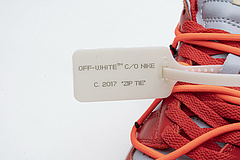 OFF White X Nike Dunk Low University Red  CT0856-600