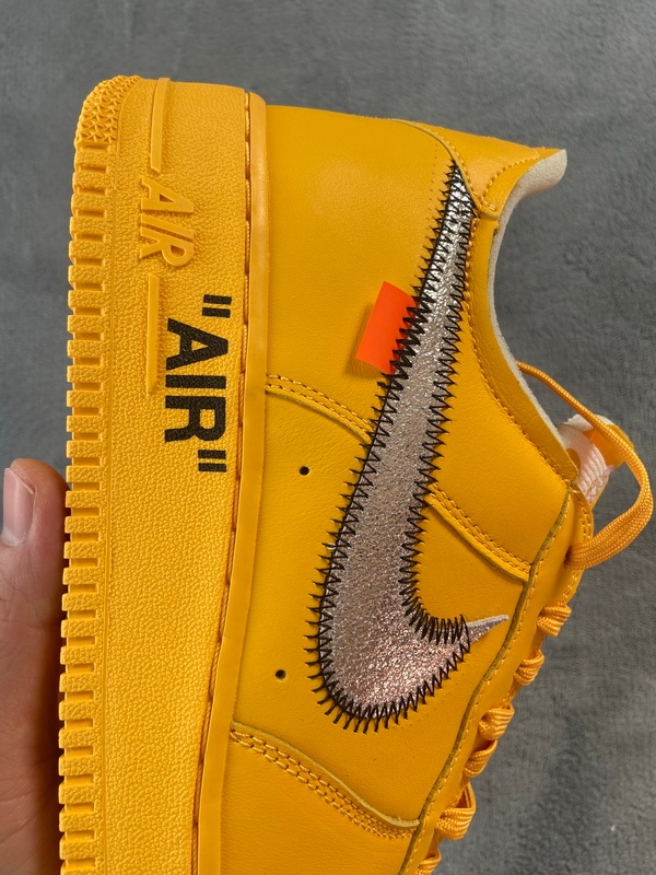Off-White x Nike Air Force 1 Low University Gold DD1876-700