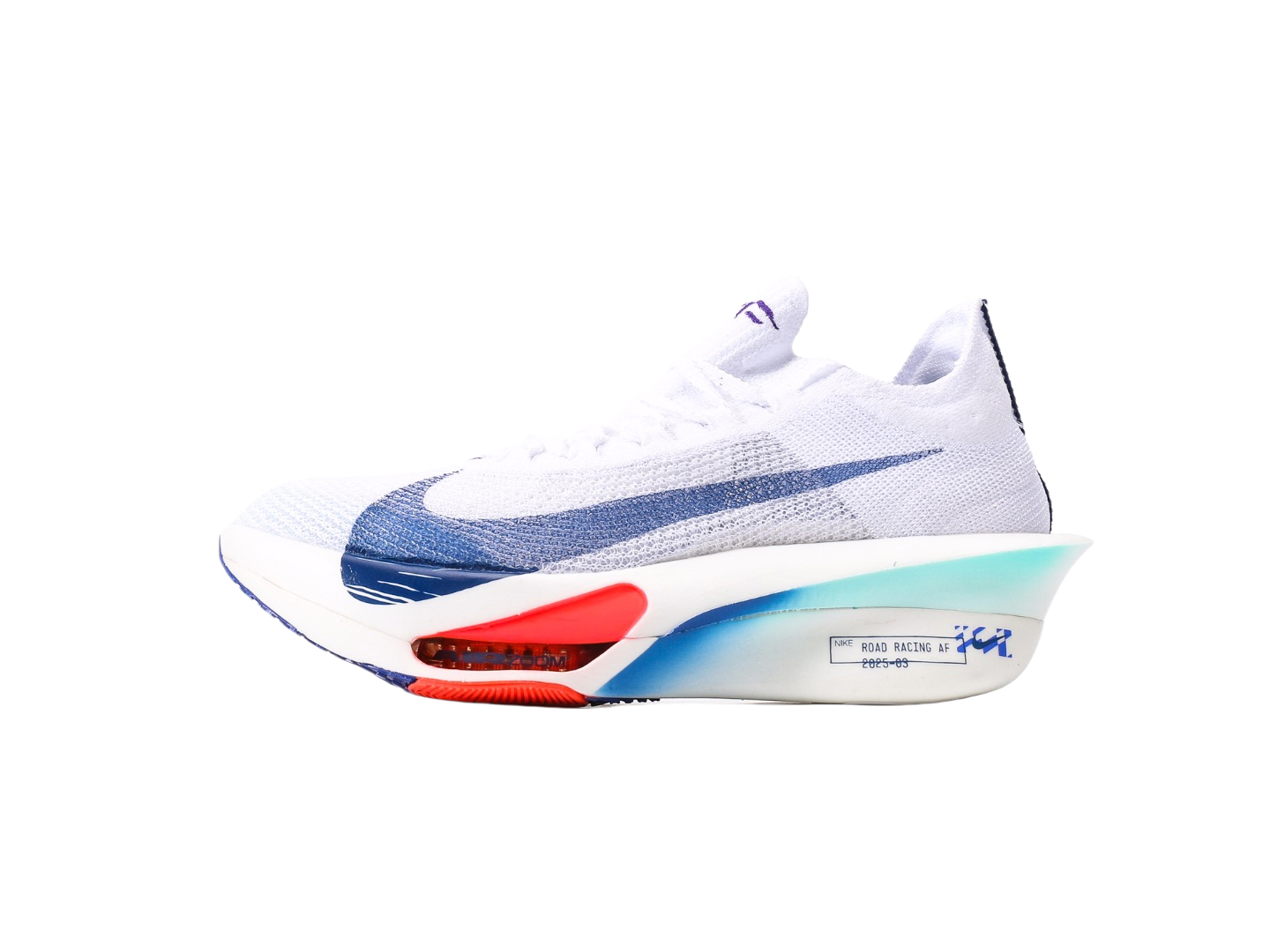 Nike Air Zoom Alphafly Next% 3 Football Grey Ghost Persian Violet Blue Void FD8311-001(Retail Batch)