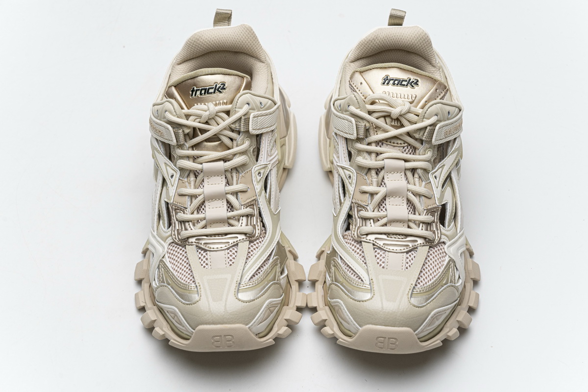 Ba***ci*ga Track 2 Sneaker Khaki   570391 W2GN1 9029