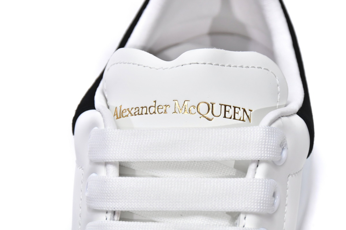 Alexander McQueen Sneaker White Black 462214 WHGP7 9001