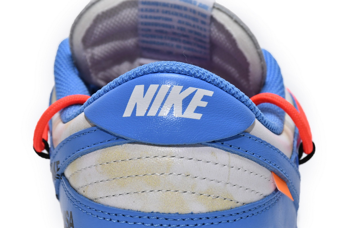 Off White x Futura x Dunk Low SB UNC  DD0856-403