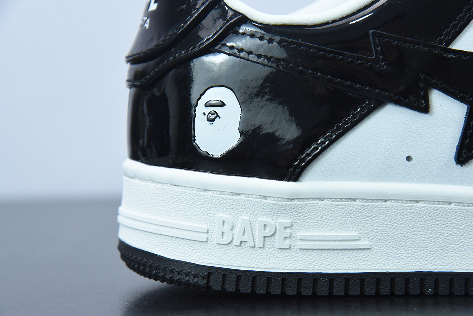 A Bathing Ape Bape Sta Low Black 1H70191001