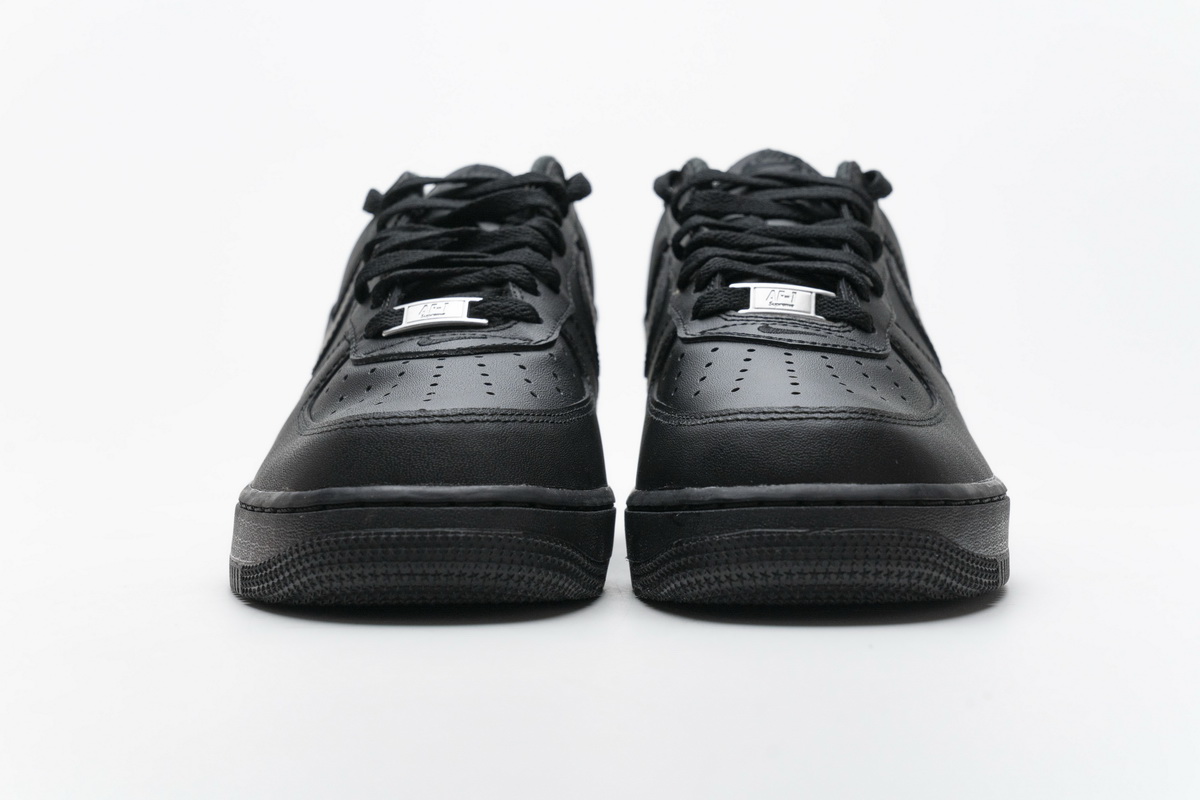 Supreme x Nike Air Force 1 Low Black  CU9225-001