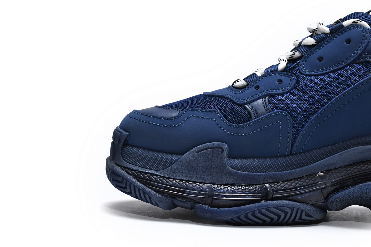 Ba***ci*ga Triple S Dark Blue  541624 W091 4107