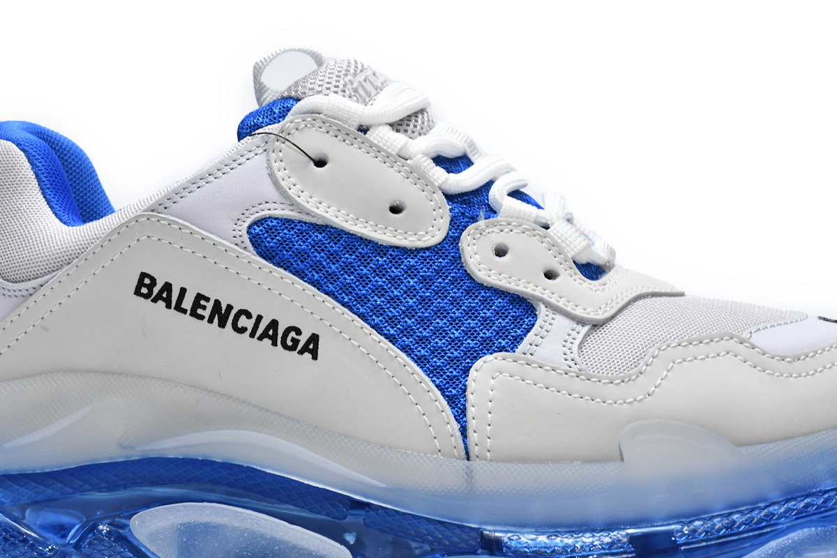 Ba***ci*ga Triple S Grey Blue  541624 W090N 9169