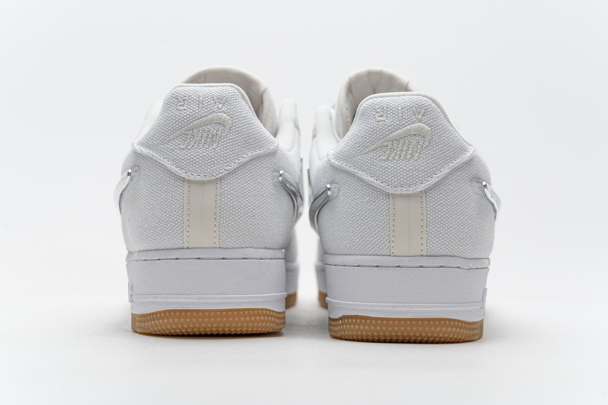 Travis Scott x Nike Air Force 1“White” AQ4211-100