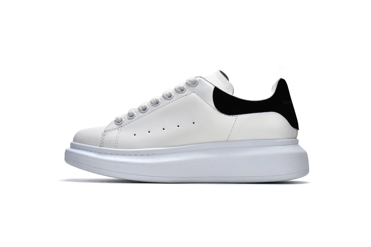 Alexander McQueen Sneaker White Black 462214 WHGP7 9001