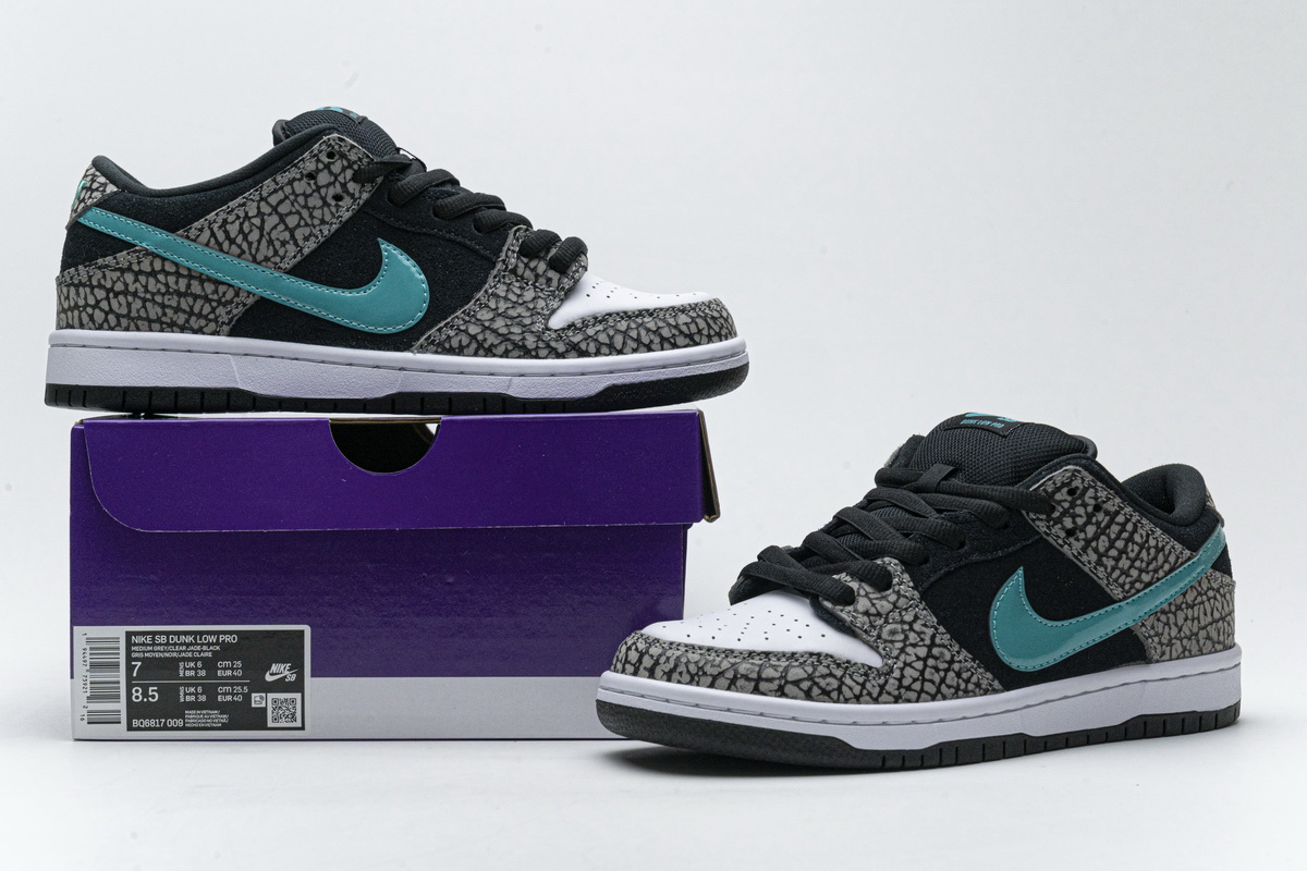 Nike SB Dunk Low “atmos Elephant”   BQ6817-009