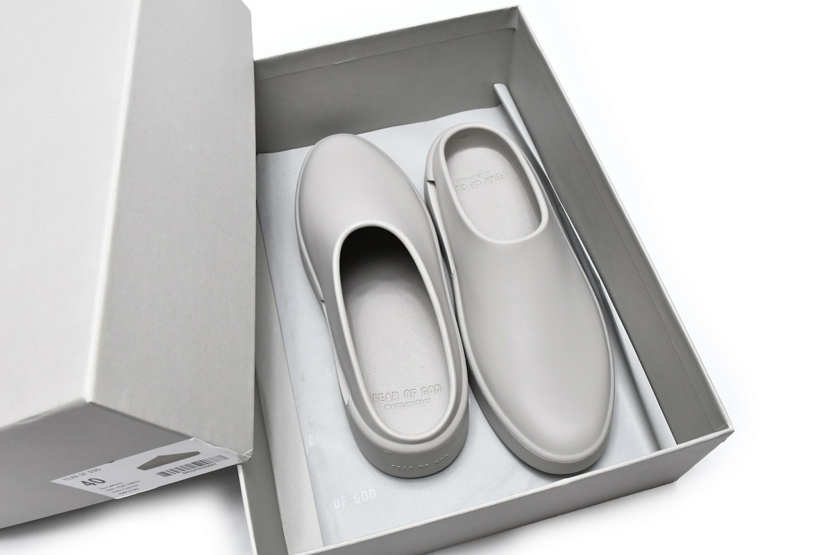 FEAR OF GOD The California Slip-On Concrete -333