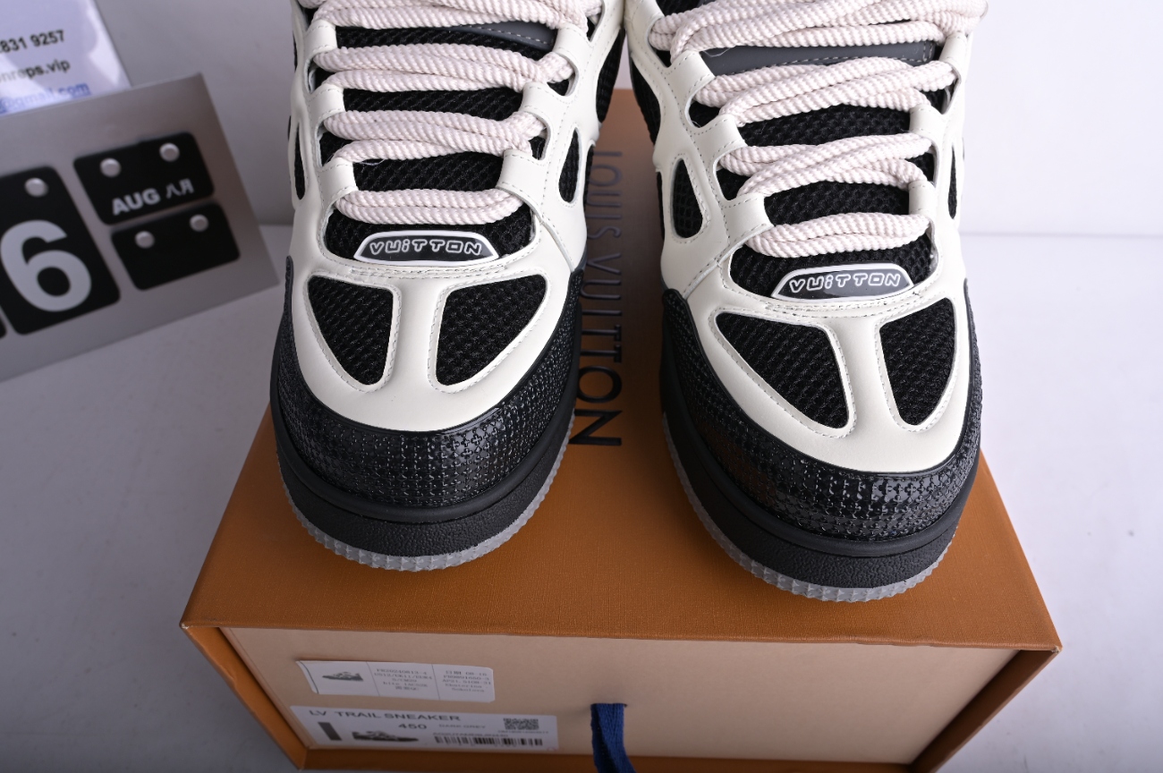 L*IS V*N Skate Sneaker Grey White 1AC52K