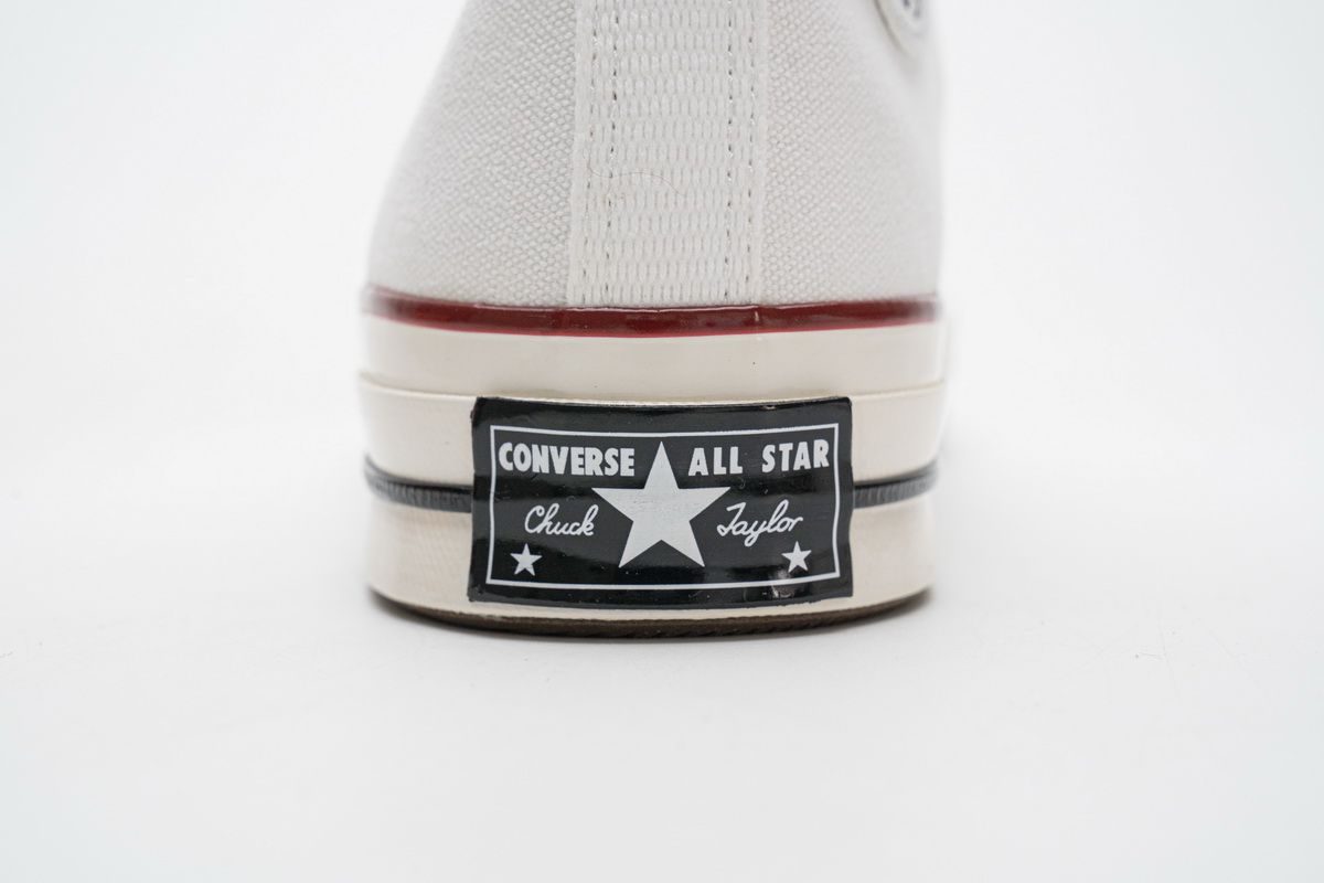 Converse Chuck 70 HI White Garnet Egret  162056C
