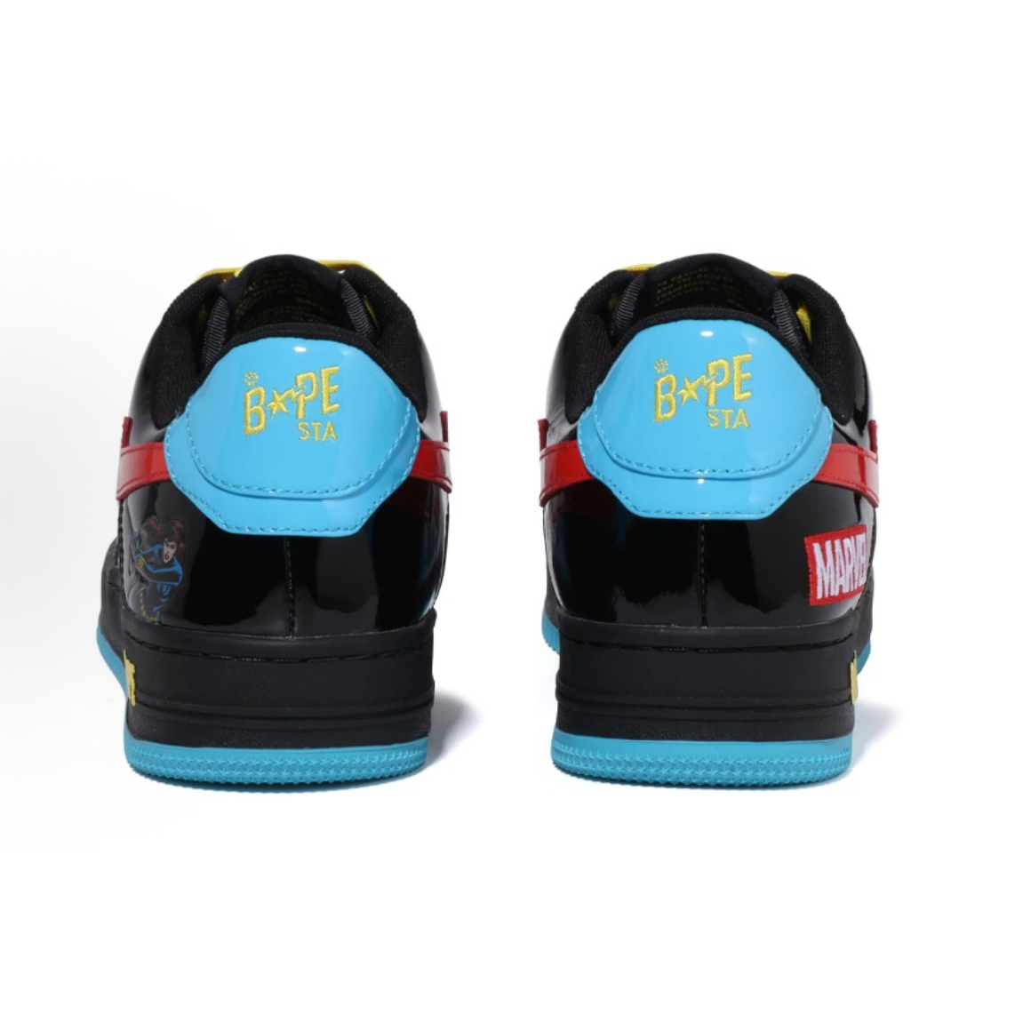 A Bathing Ape Bape Sta Marvel Comics Black 001FWI731907