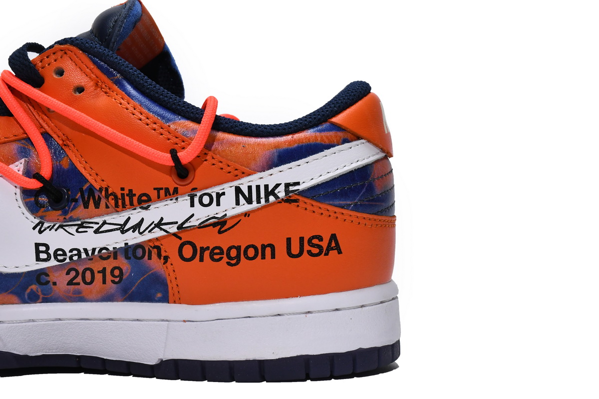 Off White x Futura x Dunk Low SB UNC   DD0856-801