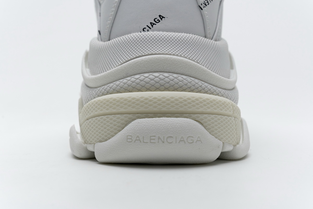 Ba***ci*ga Triple S White  524039 W06E2 2021