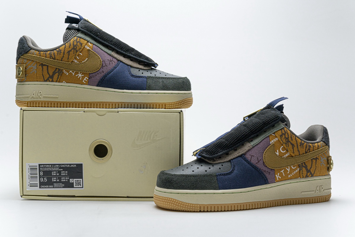 Travis Scott Nike Air Force 1 Low “Cactus Jack CN2405-900