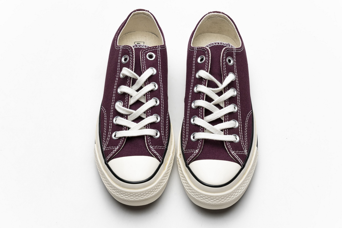 Converse Chuck 70 OX Dark Burgundy Black Egret  162059C