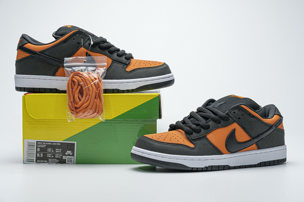 Nike SB Dunk Low Pro “Orange Flash”  304292-801