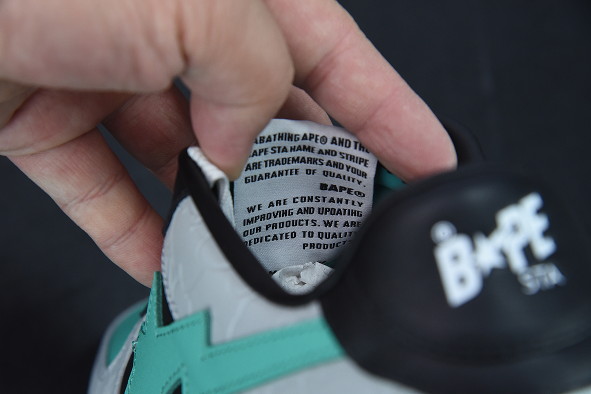 A Bathing Ape Bape Sta Low Grey Green 1H70191002