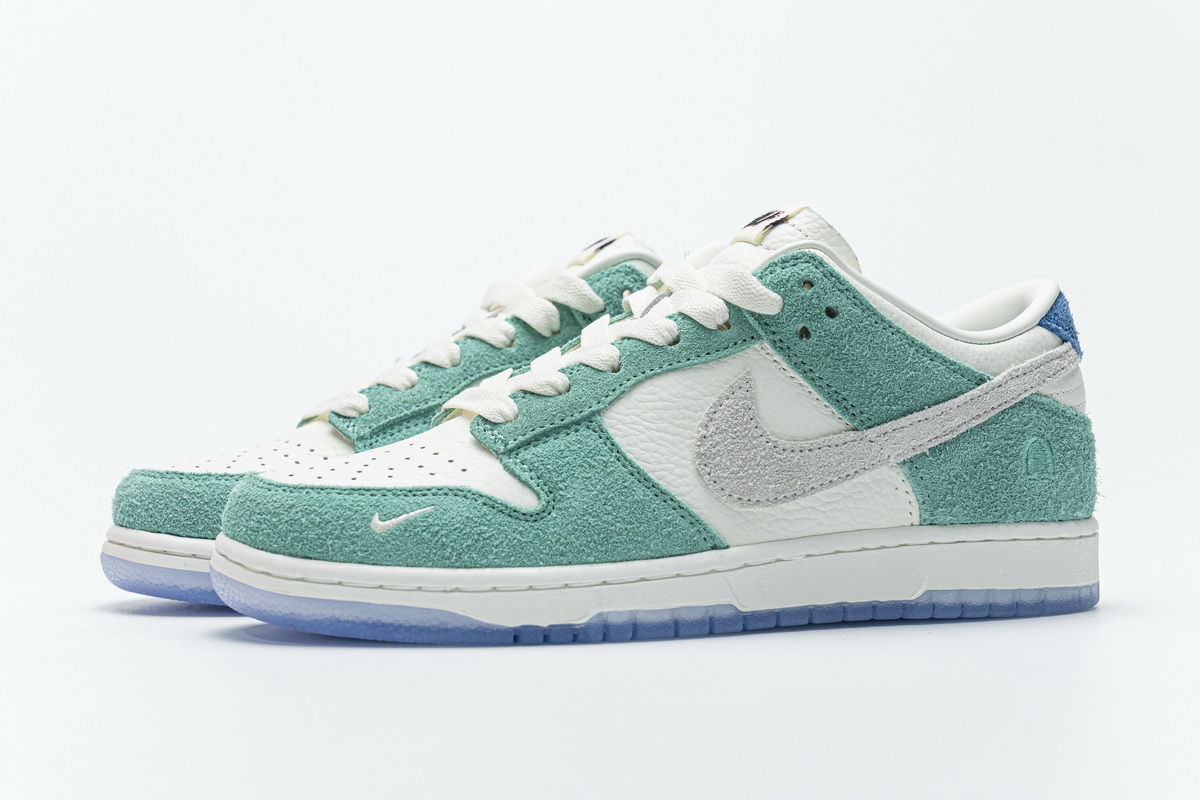 Kasina x Nike Dunk Low  Neptune Green   CZ6501-101