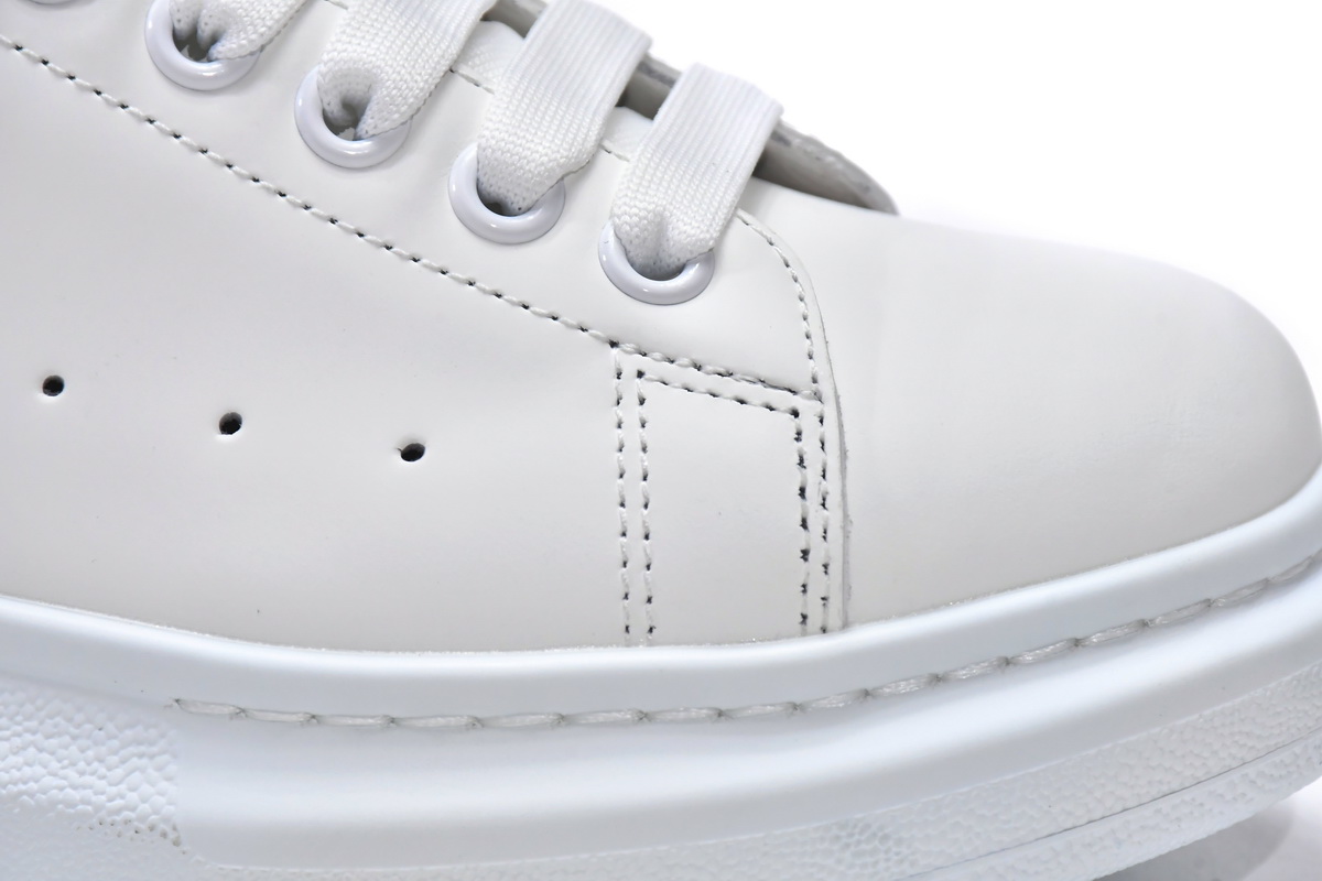 Alexander McQueen Sneaker White Black 462214 WHGP7 9001