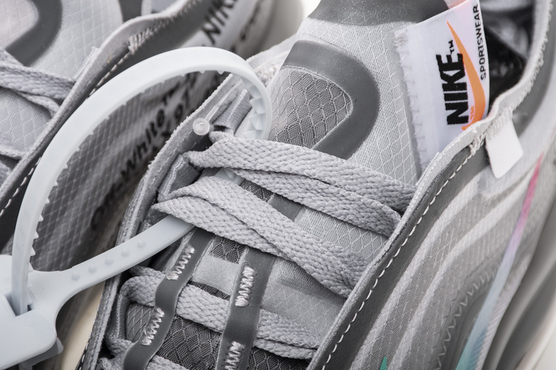 OFF WHITE X Nike Air Max 97 “Wolf Grey Menta” AJ4585-101