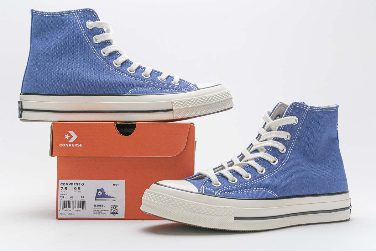 Converse Chuck 70 HI True Navy Black Egret  162055C