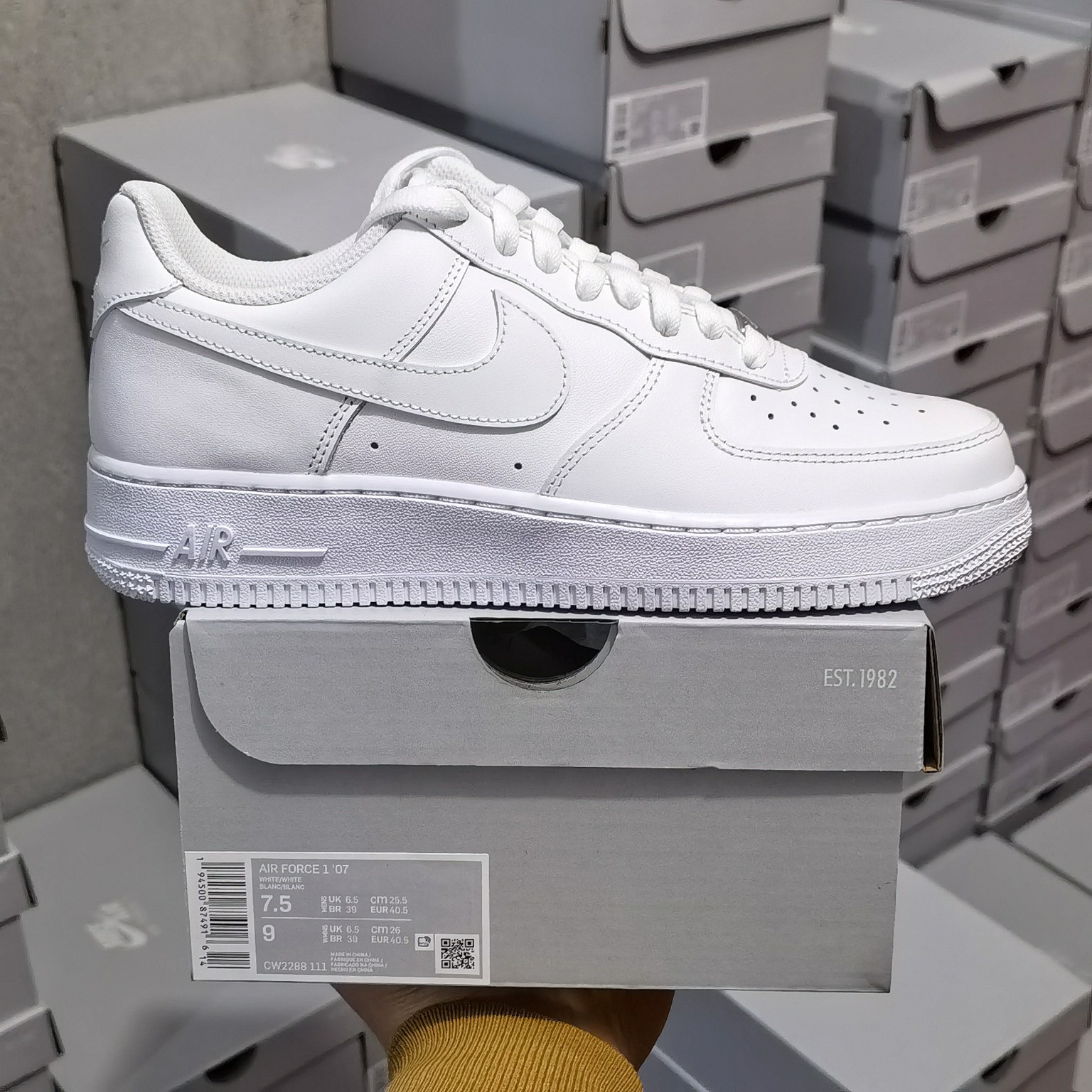 M Batch   Nike Air Force 1 Low 07 White   CW2288-111