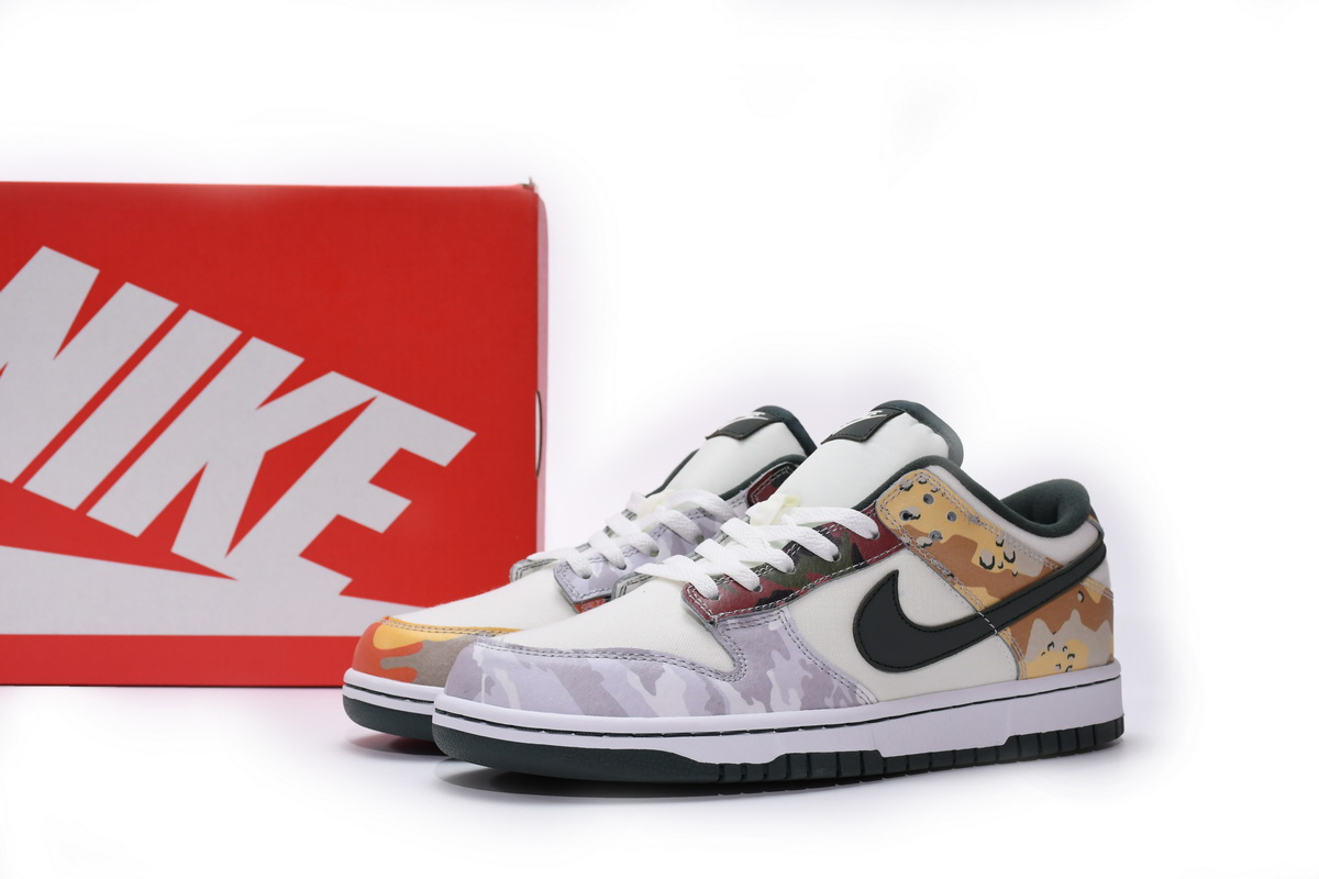 Nike Dunk Low SE Sail Multi-Camo   DH0957-100