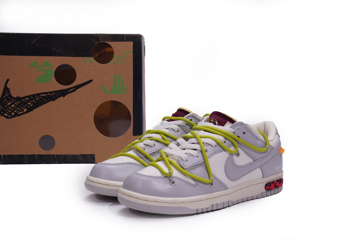 OFF WHITE x Nike Dunk SB Low The 50 NO.8   DM1602-106