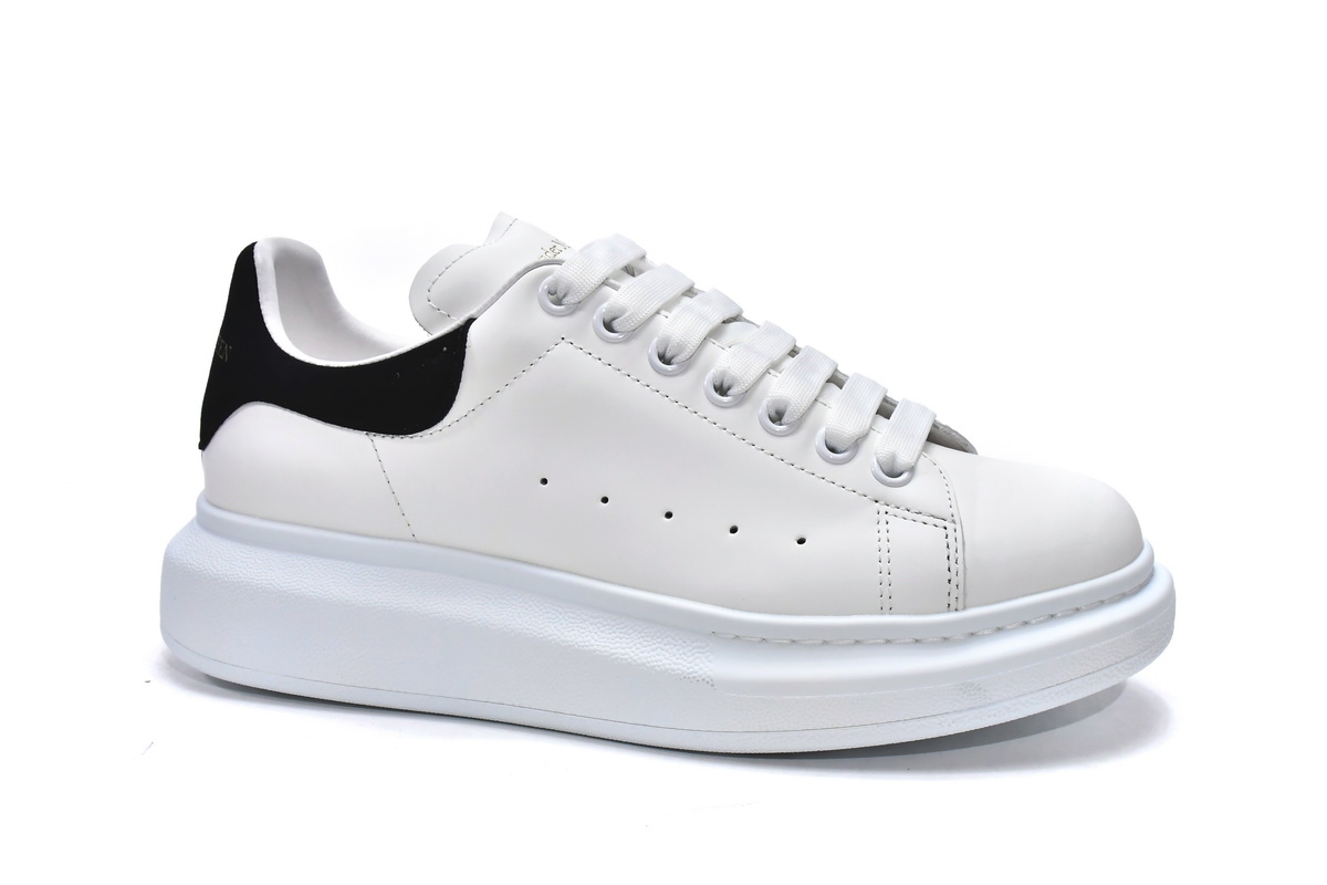 Alexander McQueen Sneaker White Black 462214 WHGP7 9001